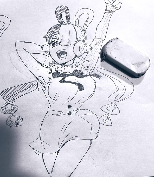 iPadの充電切れたのでアナログで🎙️ちゃん