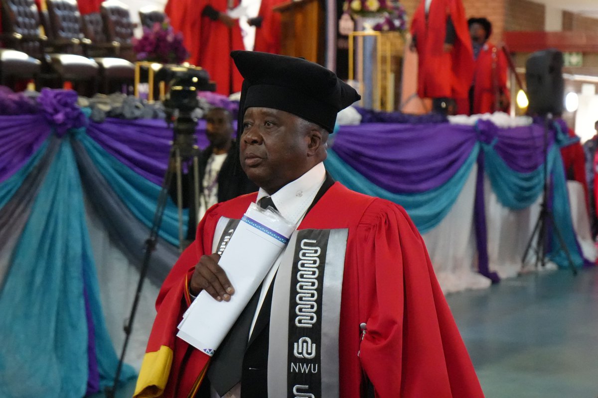 theNWU's tweet photo. Today marks the start of our Winter graduation ceremonies, and we're proud to share that Masego Ezekiel 'Easy' Matjila is about to receive his Honorary Doctorate and become part of the NWU family! His contributions to the South African broadcasting space are remarkable!

#MyNWU https://t.co/2smu5dreGD