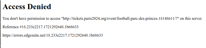 LesBricodeurs's tweet photo. 🚨Comment savoir si vous êtes bien sur le site officiel des jeux olympiques? 

Il y a des files d'attente et des bugs fréquents. 

Ne vous faites pas avoir par un site qui fonctionne #Paris2024 https://t.co/VRxOMs1sqn
