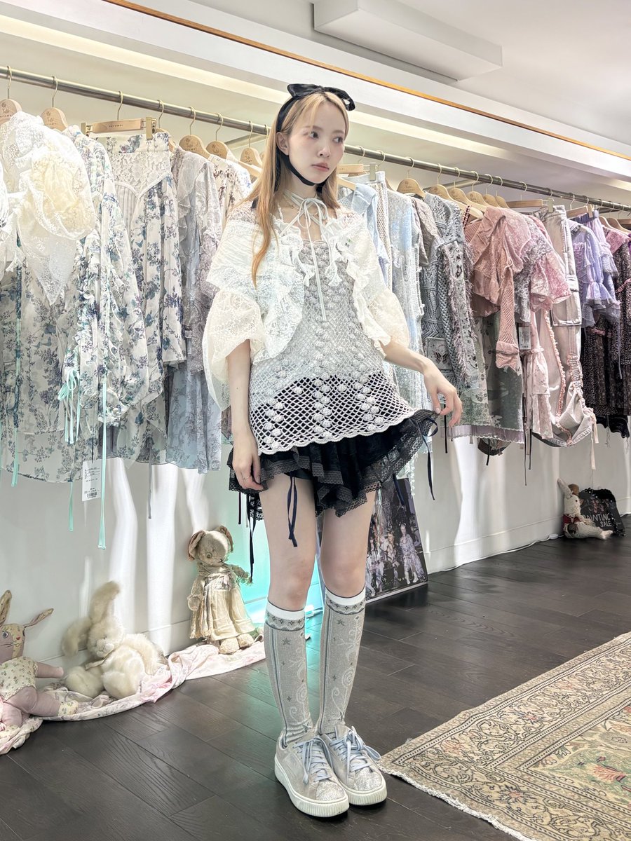 年末セール rurumu: 2019AW ニットスカート 縷縷夢兎 縷縷夢兎