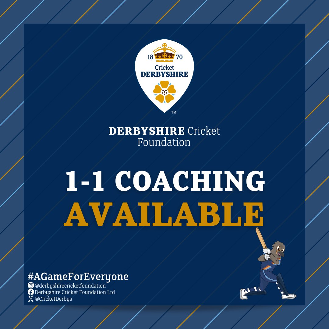 Derbyshire Cricket Foundation 🏏 tweet media