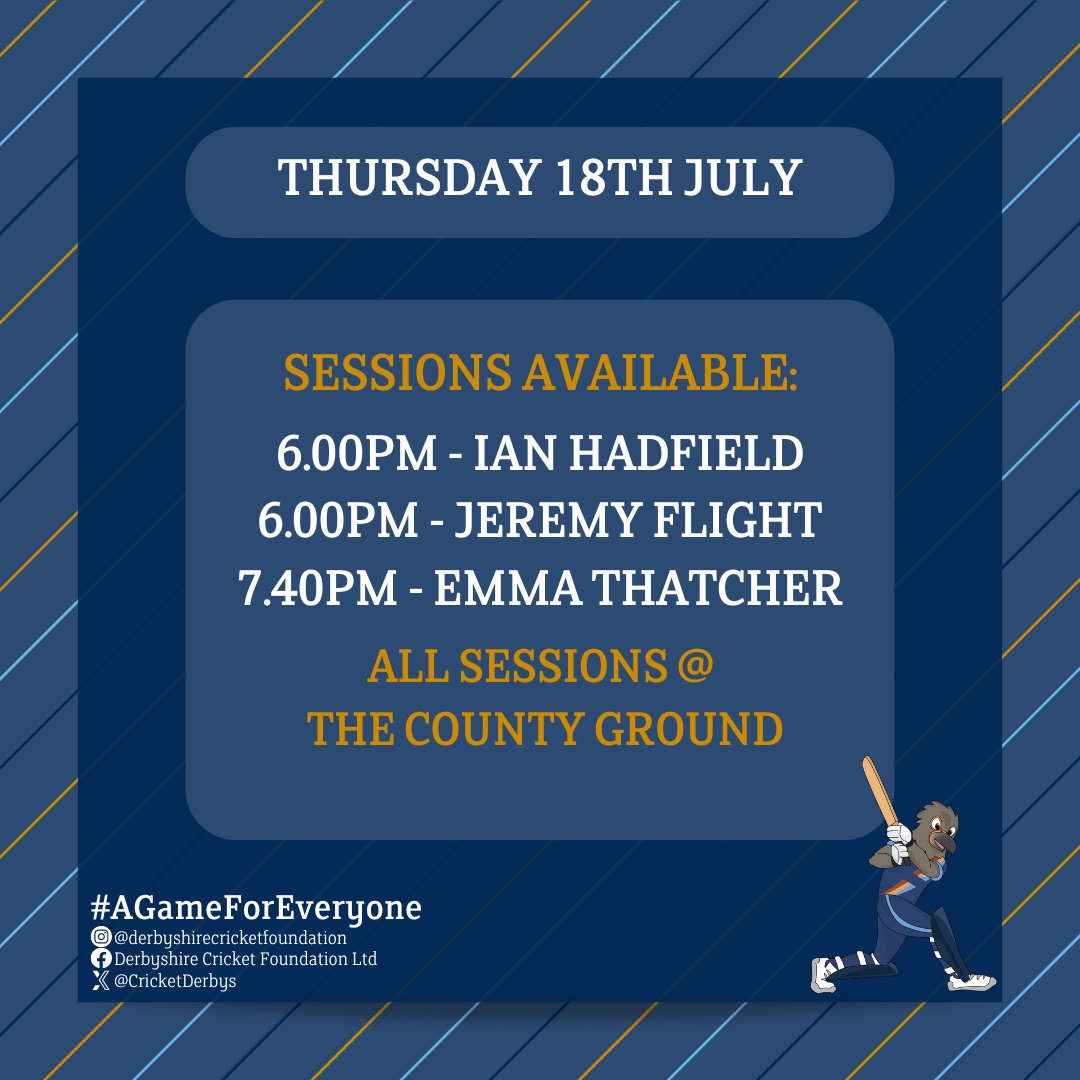 Derbyshire Cricket Foundation 🏏 tweet media