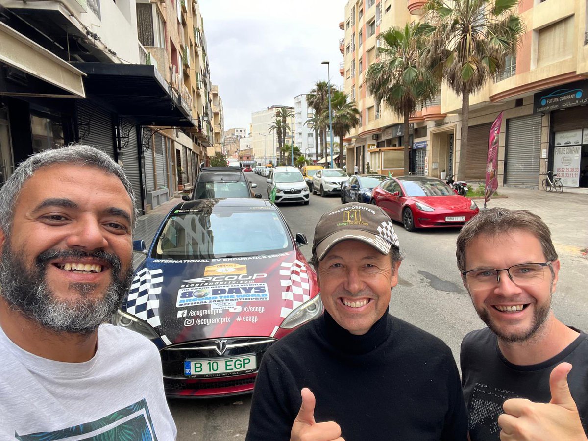 Ali Lakrakbi 🇲🇦 🚗🔌 (@alilakrakbi) on Twitter photo Few weeks ago the <a href="/80edays_en/">80edays</a> team were in Morocco, now they are in Canada! picture from Morocco: Few weeks ago the <a href="/80edays_en/">80edays</a> team were in Morocco, now they are in Canada! picture from Morocco: