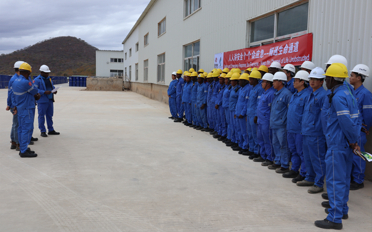CXLmining's tweet photo. In China, the month of June is observed as National Safety Month (NSM), an annual initiative to raise awareness and promote safety within workplaces. In observing the NSM, our general manager Mr Xu Hui said safety is the most important aspect to achieve peak results on production https://t.co/pM9WIX6pNx
