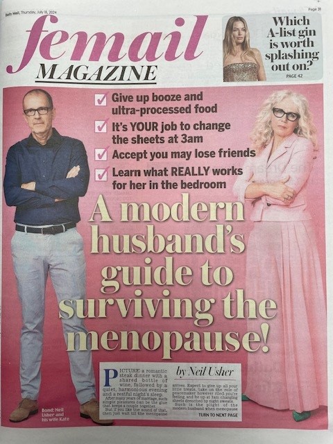 TheBookSocial's tweet photo. Today in Femail @MailOnline A Couple's Guide to Menopause by @Menoinbusiness and @workessence Pre-order your copy now https://t.co/cHIyiJSqhC #menopause #relationships #WomensHealth #menopausesymptoms #menopausehealth #health #Wellbeing https://t.co/vvD9LYbEtt