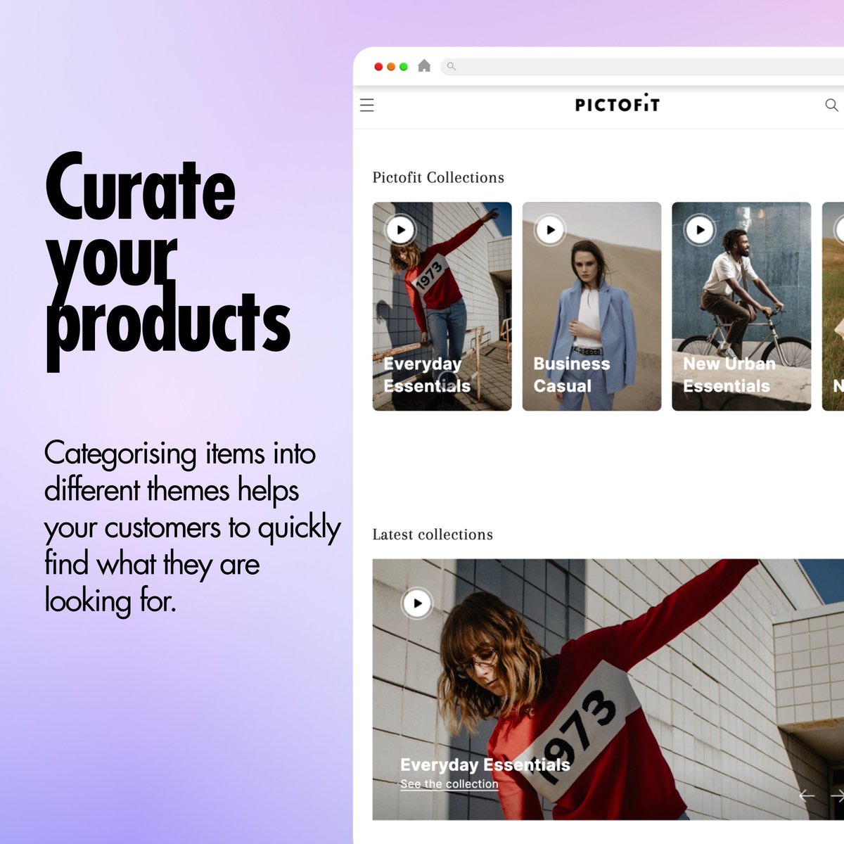 reactivereality's tweet image. Choice overload leads to decision fatigue. PICTOFiT combines all the steps to simplify your shopping experience. Make shopping easy and enjoyable!
More information on s.reactivereality.com/4d8qY1v 

#PICTOFiT #Ecommerce  #VirtualTryOn #VirtualDressingRoom #OnlineShopping #FashionTech
