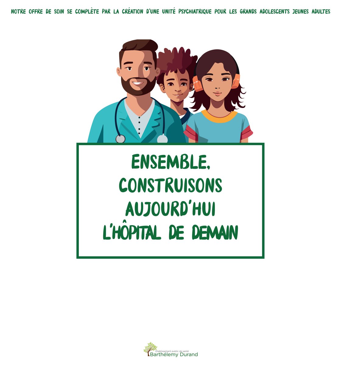 EPSBD91's tweet photo. 🧠 Santé Publique : Détection Précoce des Troubles Psychiatriques 🧠

Nous avons créé l'Unité GAJA avec 26 lits supplémentaires pour les 16-25 ans. Plus l'intervention est précoce, plus elle est efficace !

#SantéMentale #UnitéGAJA #SantéPublique https://t.co/GhgGMScp6k