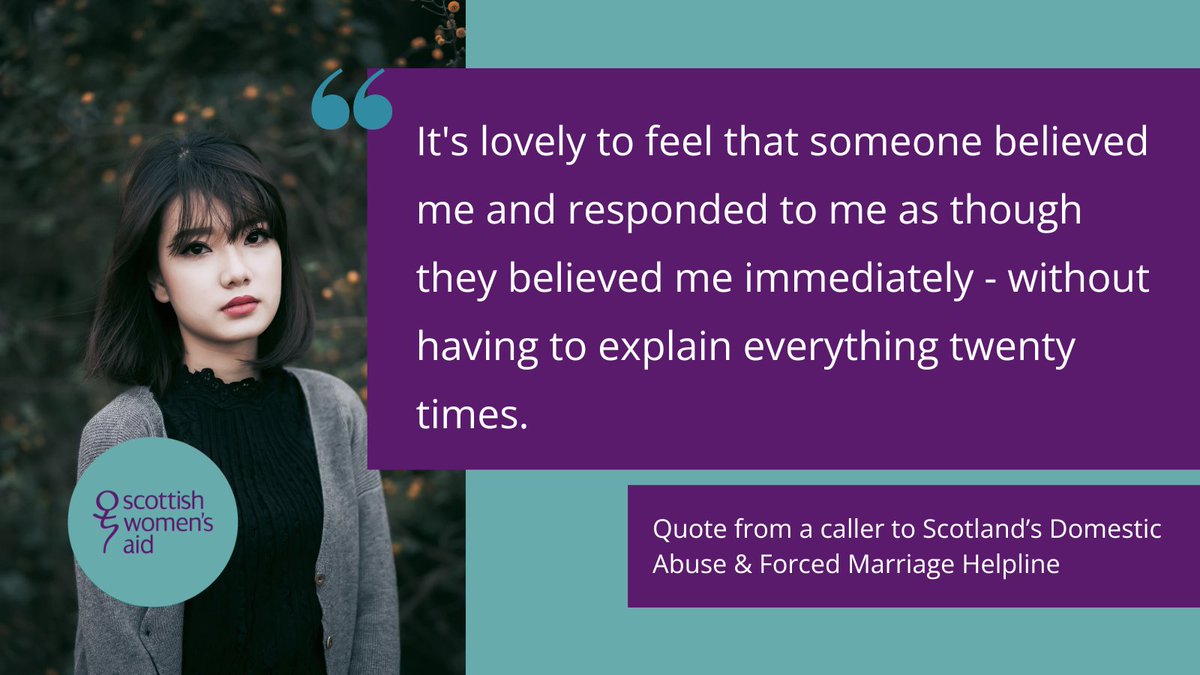 scotwomensaid's tweet photo. We know that when you're experiencing domestic abuse it can feel like you're totally alone. We want you to know we're here for you, 24/7. 

Scotland's Domestic Abuse &amp; Forced Marriage Helpline: 
0800 027 1234 
Email &amp; web chat: https://t.co/74R1MM1IuA 
Text/WhatsApp 07401 288 595 https://t.co/i1Mo1GU1zQ