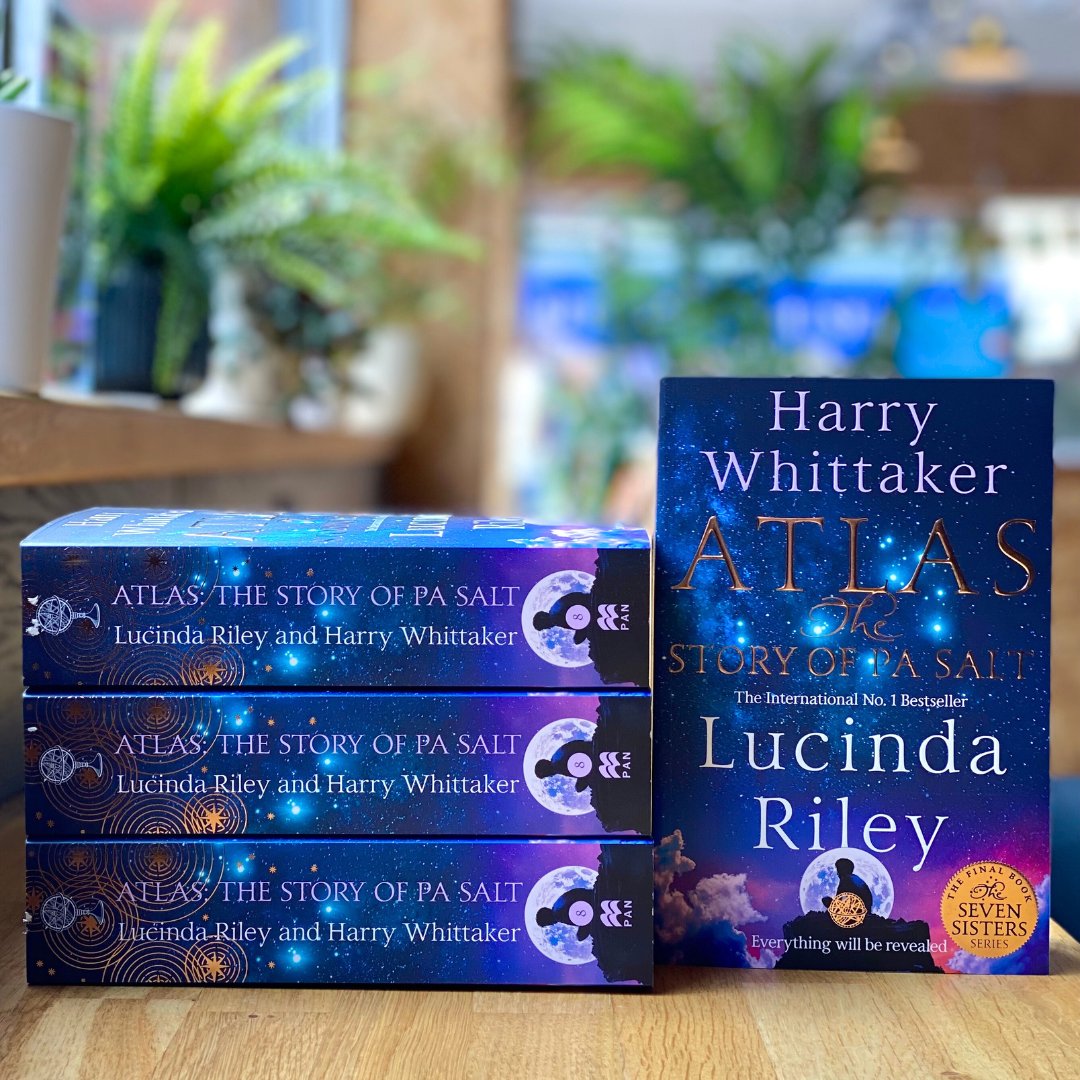 The Book Stops Here 📕 (@sthbookstop) on Twitter photo The final novel in the #SevenSisters series by <a href="/lucindariley/">Lucinda Riley Books</a> is finally here!✨
We're so excited to finally add this beautiful paperback to our collection and we hope you are too, pop down and check out our Atlas: The Story of Pa Salt table to pick up your copy!
#indiebookshop The final novel in the #SevenSisters series by <a href="/lucindariley/">Lucinda Riley Books</a> is finally here!✨
We're so excited to finally add this beautiful paperback to our collection and we hope you are too, pop down and check out our Atlas: The Story of Pa Salt table to pick up your copy!
#indiebookshop