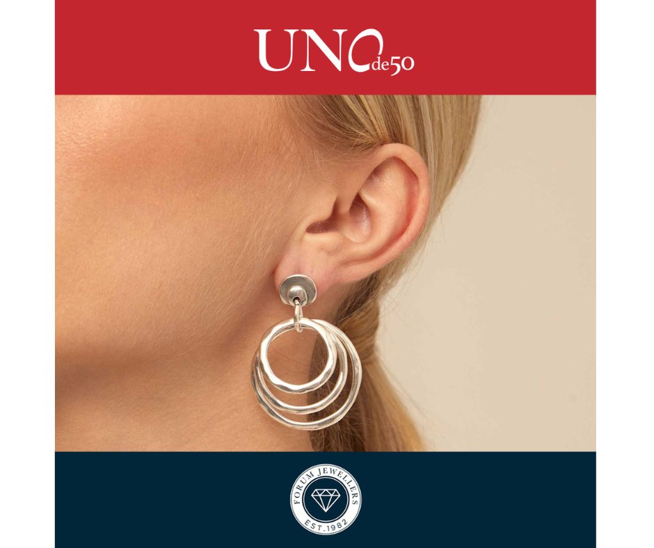 Check out these @UNOde50_com silver plated Hipster earrings at just £75!
Available in store or online: loom.ly/bVl_VTA