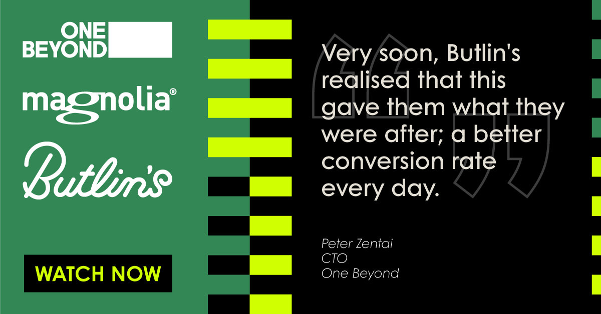 OneBeyond_'s tweet photo. Discover how a #DigitalPartnership between One Beyond and @Magnolia_cms led to massive #OnlineGrowth for @Butlins 🤝

📉 5% decrease in bounce rate
🔍 8% increase in search conversion
💰 12% rise in overall conversions

Learn more 👉 https://t.co/qW51wfYxjB https://t.co/sO3MiHN32C