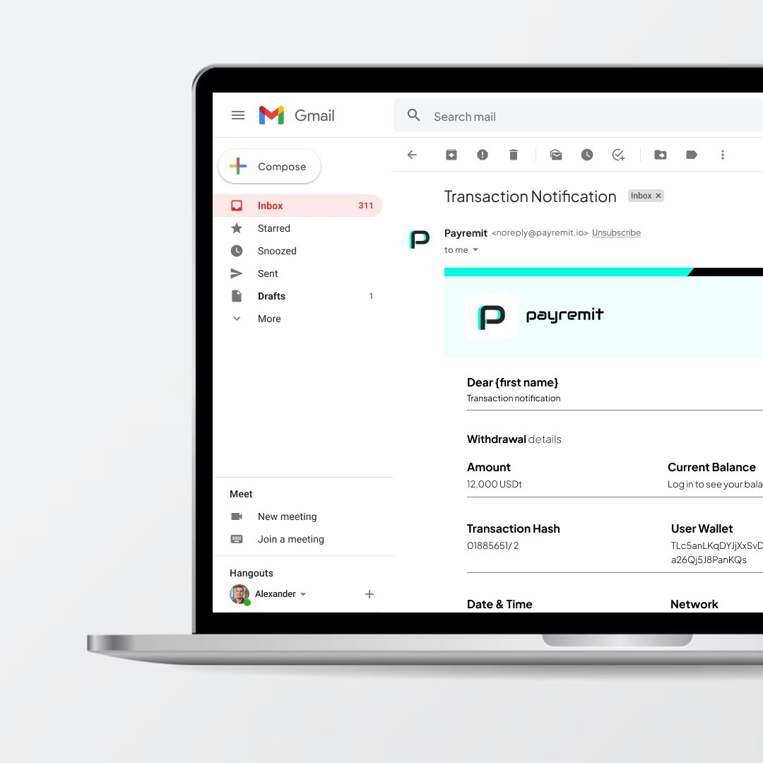 payremit_'s tweet image. Announcing our new email notification design- Head over to your Payremit app, and perform any transaction so you can see it and let us know what you think. 

#Payemit #EmailNotification #PayremitWallet #Crypto #USDT