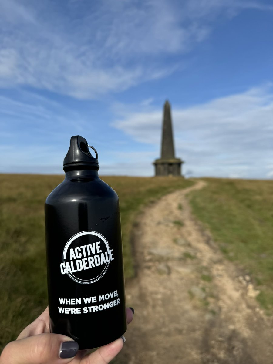 A little jaunt up to the pike this morning before work 😊 #activecalderdale #culturedale