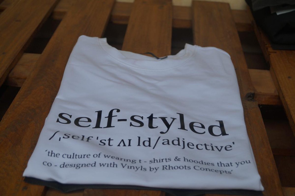 rhootsconcepts's tweet image. SELF-STYLED !

Join the Culture of wearing T-shirts and Hoodies that you co-designed with Vinyls by Rhoots Concepts by simply ordering today. 

#selfstyled  #rhootsconcepts