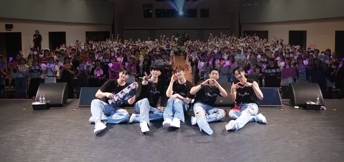 UKISS_Japan's tweet photo. 2024 UKISS LIVE TOUR IN JAPAN 'More &amp; More'

KISSmeありがとうございます。💕

#UKISS #유키스 
#UKISS_LIVE_TOUR_IN_JAPAN https://t.co/9J91xmrCpc