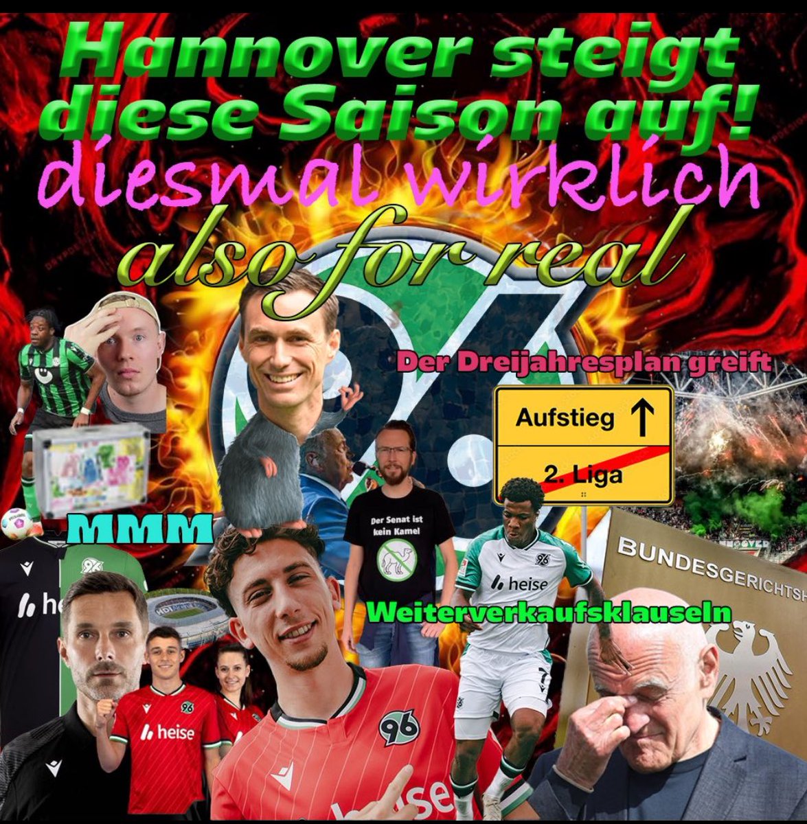Saison 2024/25 wird unser #Aufstieg! #Hannover