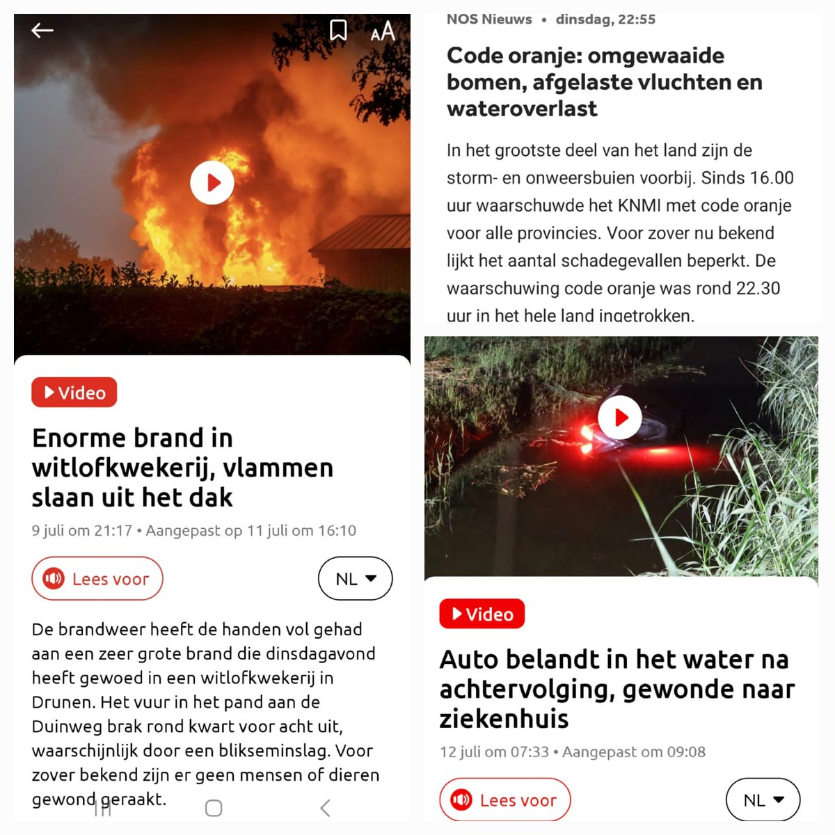 Krijg een inkijkje in een spannende week van een van onze Coördinatoren Meldingen en Incidenten (CMI). Meldingen die je misschien niet meteen zou linken aan het werk van een waterschap. Maar ook dit hoort bij ons werk. Het lijkt wel een spannend script👇
bit.ly/3Wq2KKC