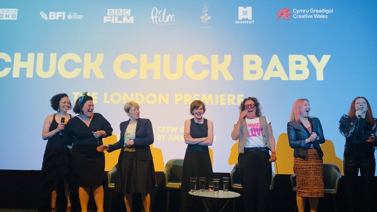 Ffilm Cymru Wales (@ffilmcymruwales) on Twitter photo We had a wonderful time at the premiere of <a href="/ChuckChuckFilm/">Chuck Chuck Baby</a> last night, celebrating love and Welsh film with Janis Pugh, cast and crew! We had a wonderful time at the premiere of <a href="/ChuckChuckFilm/">Chuck Chuck Baby</a> last night, celebrating love and Welsh film with Janis Pugh, cast and crew!