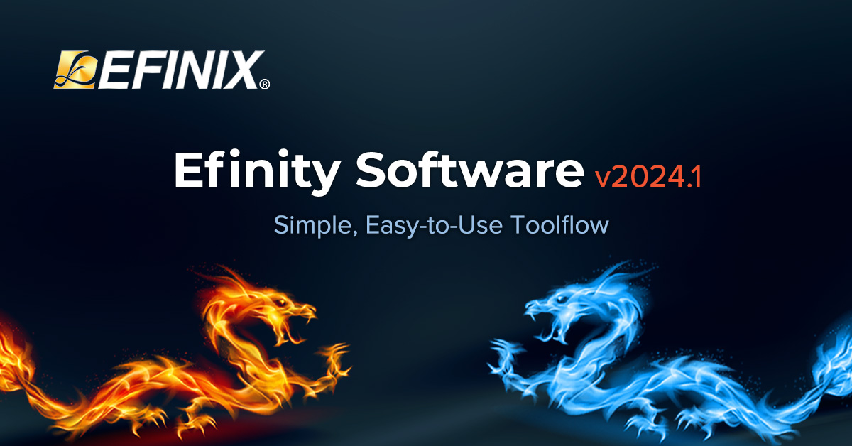 efinixinc's tweet photo. ๐ #Efinix #Efinity Software v2024.1 is now available!
This release introduces transceiver support for #Titanium #FPGAs and expanded device support including the #Ti375, #Ti240, and #Ti165 FPGAs in the N1156 and N484 packages.
๐https://t.co/hSSLgkELQ1 https://t.co/7YJwuwstly