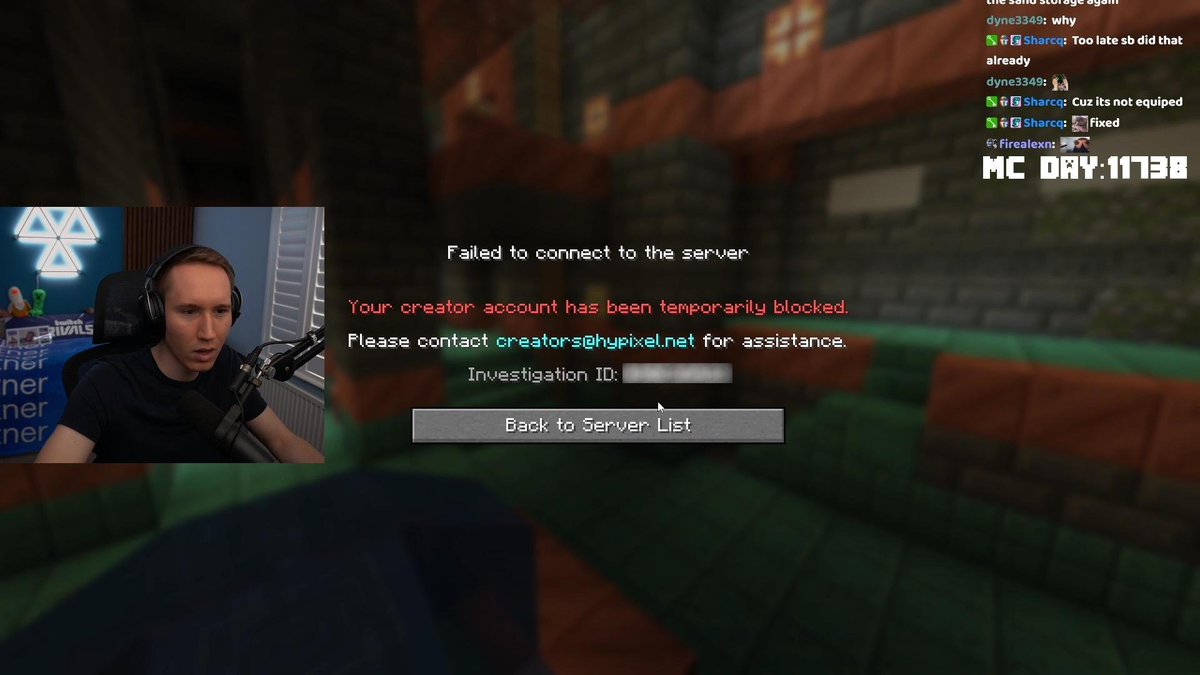 itsGkey's tweet photo. The opps got me... banned from hypixel https://t.co/Z9yfwK5hO8