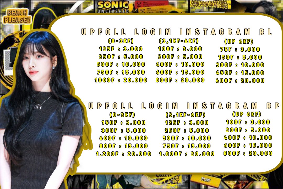 𐘃 : 02s — ready upfoll untuk akun BA, CA, dan upfoll kebutuhan instagram lainnyaa. apakah suka? kami juga ready untuk appremnya lohhh 💻 [padlet.com/kanaaa0910/pri…]  📞 <a href="/loviiee_luv/">⊹ 𖧧 ᨒ loviiEe with 200+ testi</a>  (on x) <a href="/upfoll/">Foll up khanwahan ne</a>.loviiee (on instagram) ▸ . ☕️ #zonauang

        ❧ testi t.me/bukpemtestilov…