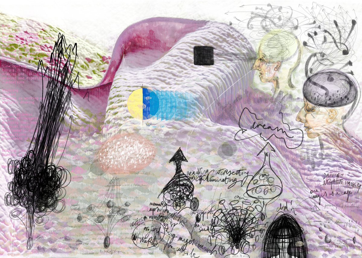Join me and the brilliant #GiuliaRicci and <a href="/yacoobmary/">Mary Yacoob</a> next Wed 24th July, 5pm, for the opening of Making Sense, a group show of diagrams, geometries and drawn thoughts I had the pleasure to curate at @sladeschool <a href="/ucl/">UCL</a> 🎉🥂

Then open Mon-Fri 10am-5pm until 2nd August