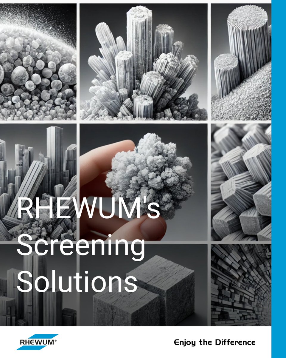 RHEWUM's tweet image. 🔧 Magnesite Processing 🔧

Magnesite is crucial for steel, cement, &amp;amp; glass production. RHEWUM&apos;s screening tech enhances efficiency. 🌟 Benefits: Better quality, lower costs, improved sustainability. 👉Contact: rhewum.com/contact
#Magnesite #ScreeningTech #RHEWUM