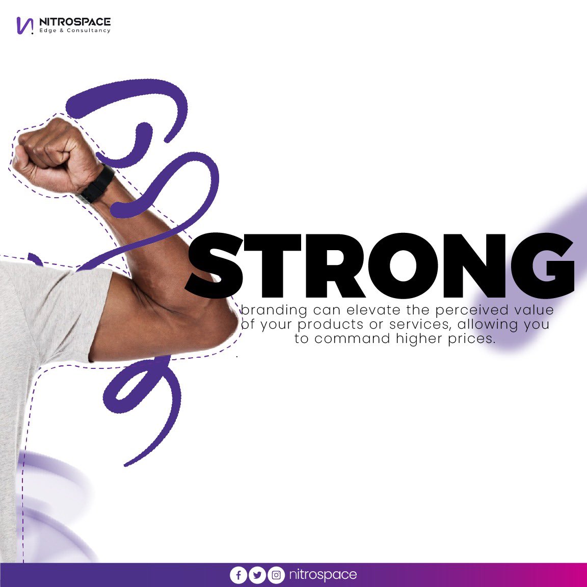 NitrospaceEdge's tweet image. Strong branding helps distinguish your business from competitors, making it easier for customers to identify and choose your products or services.
Branding can elevate the perceived value of your products or services.
Brand that business today 
#MarketingStrategy #marketingagency