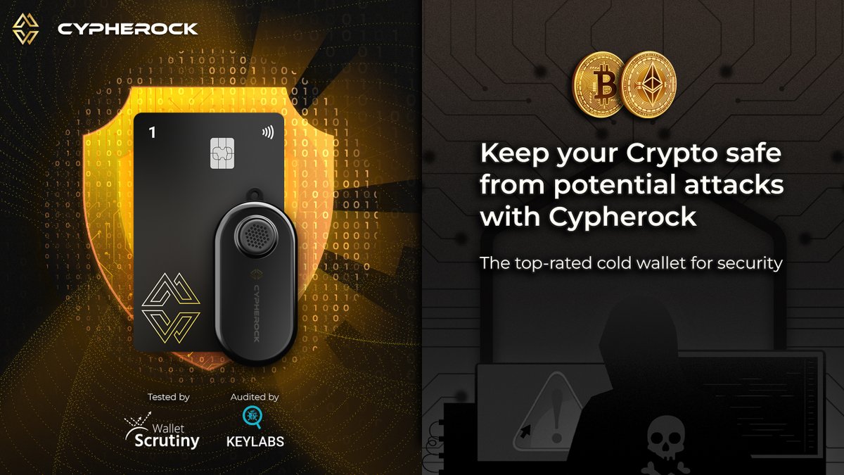 CypherockWallet's tweet photo. 🚨An Indian crypto exchange has been hacked n $234 million USD is reportedly stolen. 
This unfortunate event is a reminder to get off exchanges.
Store your crypto in audited cold wallet - Cypherock X1.
 
Use code: "getoff-exchanges" to get 40% off! Valid till 25th July. https://t.co/bQUDnyifp0