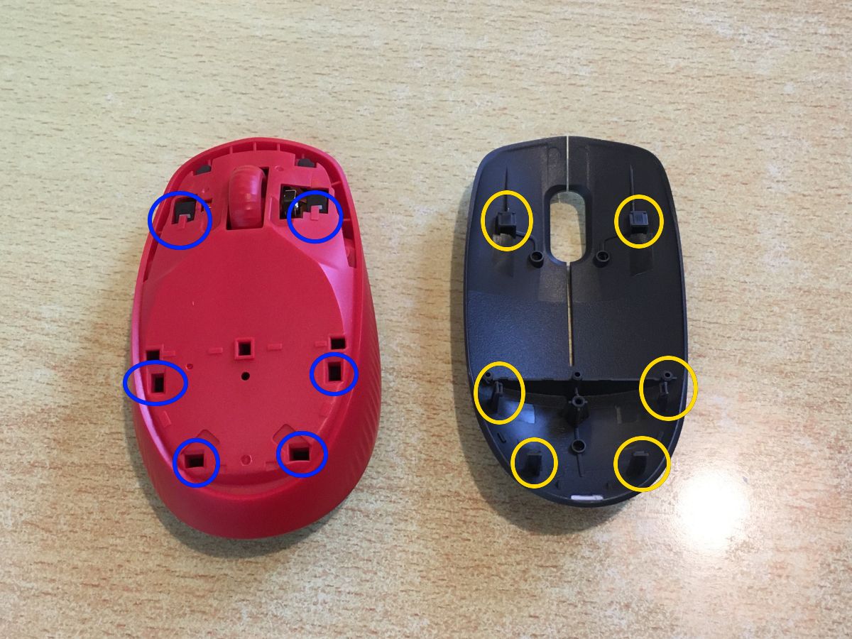 ロジクール　M190 レッド　新品未開封 Logitech M190 Wireless Mouse - Full Size Curve Design