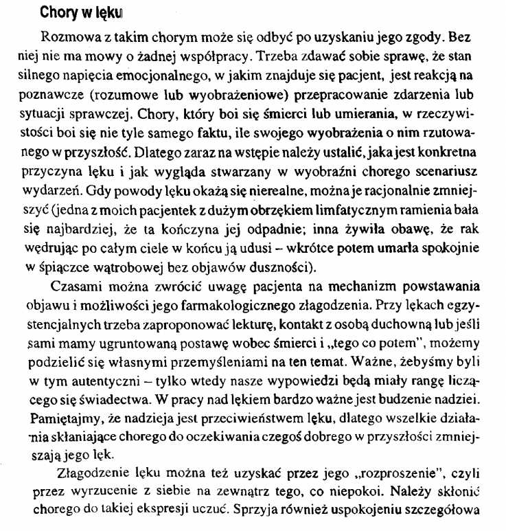 DominikLubinski's tweet photo. Jak rozmawiać z chorym, który się lęka? Często boimy się rozmwiać wogole z chorymi, nie wiemy jak? Tymbardziej, że wyczuwamy u nich lęk, myślimy, że nie mamy wiedzy, kompetencji. Spojrzenie, gest, uśmiech, milczenie, podanie słomki do picia…Prostota i zwyczajność.
#chory #lęk https://t.co/RlJX9QXKxK