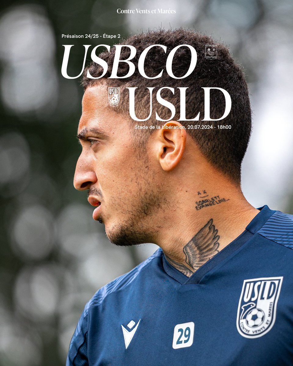 USL DUNKERQUE 🐬 (@usldunkerque) on Twitter photo Deuxième match de préparation pour les Maritimes 👊
🆚 <a href="/usbco_officiel/">US Boulogne CO</a>
⌚️ 18h00
🏟 Stade de la Libération, Boulogne
📺 En direct sur Youtube
📱 En live Facebook & X
#TeamUSLD 🔵⚪️ Deuxième match de préparation pour les Maritimes 👊
🆚 <a href="/usbco_officiel/">US Boulogne CO</a>
⌚️ 18h00
🏟 Stade de la Libération, Boulogne
📺 En direct sur Youtube
📱 En live Facebook & X
#TeamUSLD 🔵⚪️