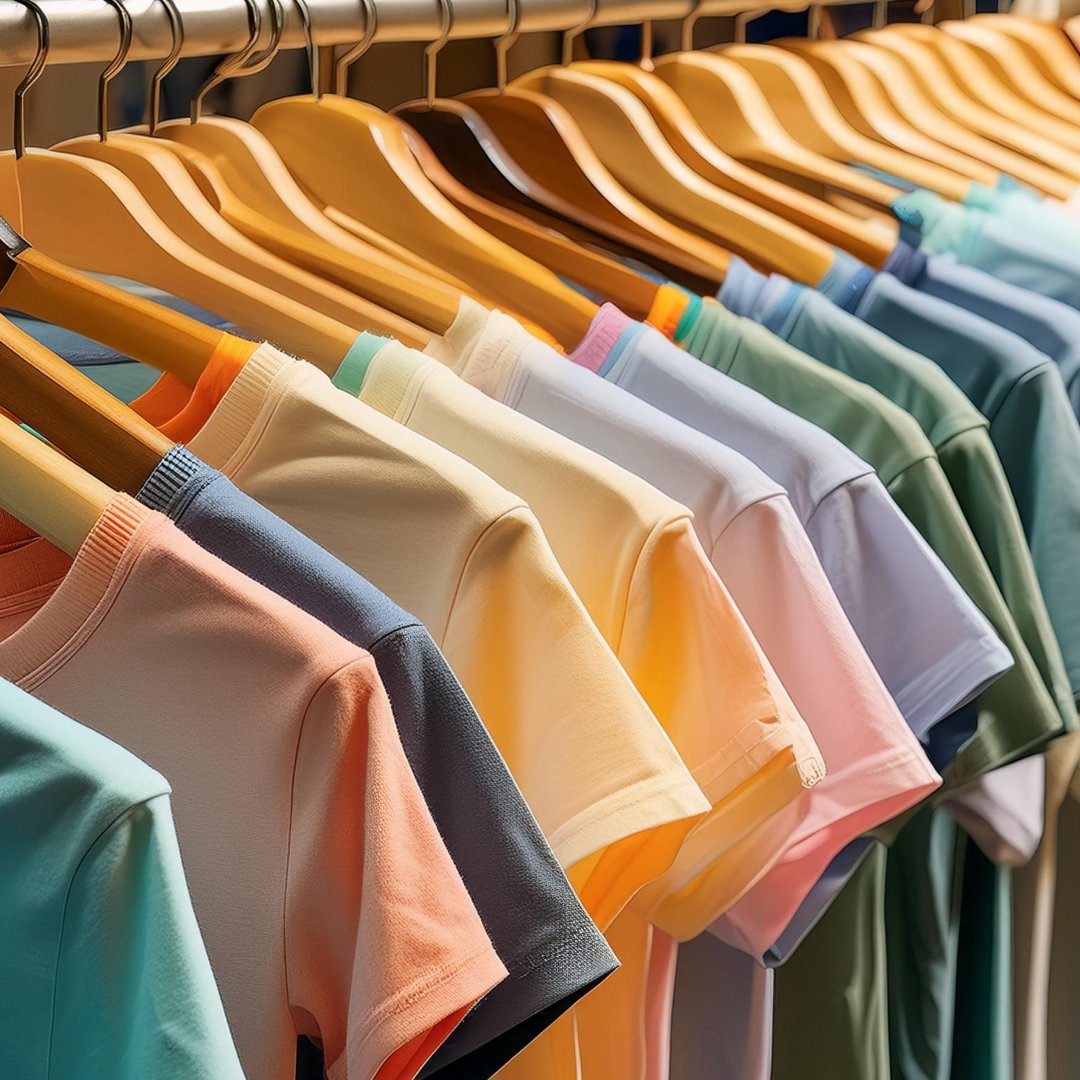 Eco-friendly and stylish—our T-shirts are the best of both worlds. 🌏 #SustainableFashion