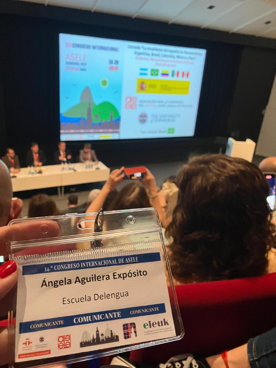 DelenguaGranada's tweet photo. Continuamos en el fantástico congreso #ASELE @ASELE_ELE con la presencia de @lgm_com Luis García Montero de @InstCervantes en @asele2024ed #ASELE2024 #EDINMBURGO https://t.co/hGhc6kWytf