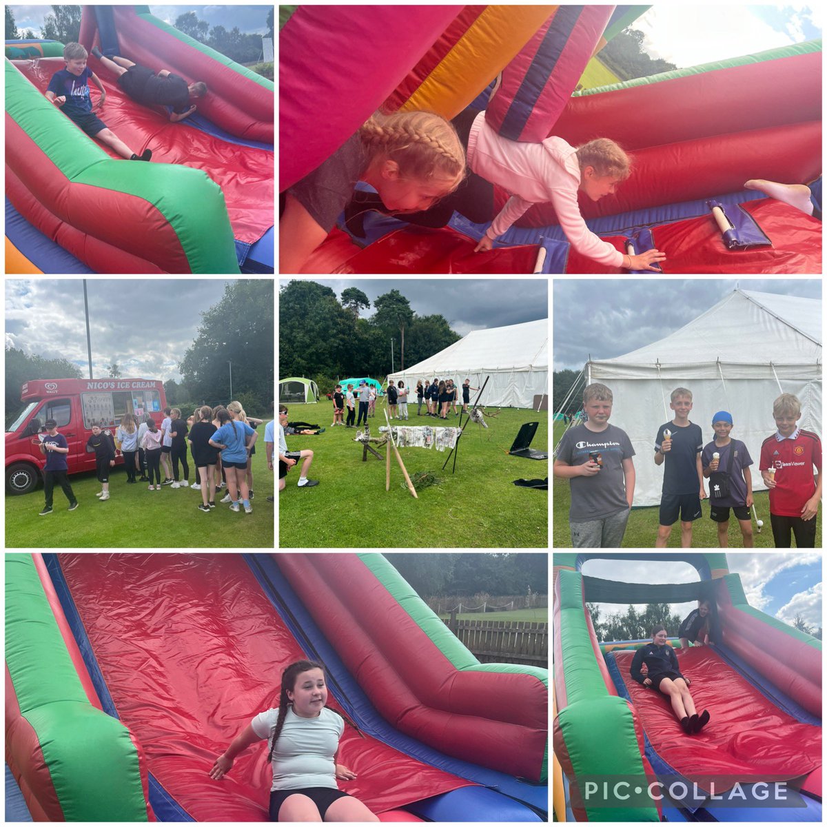 Inflatable fun and ice creams 🍦

#year7residential 

<a href="/WintertonWCA/">Winterton Academy</a>