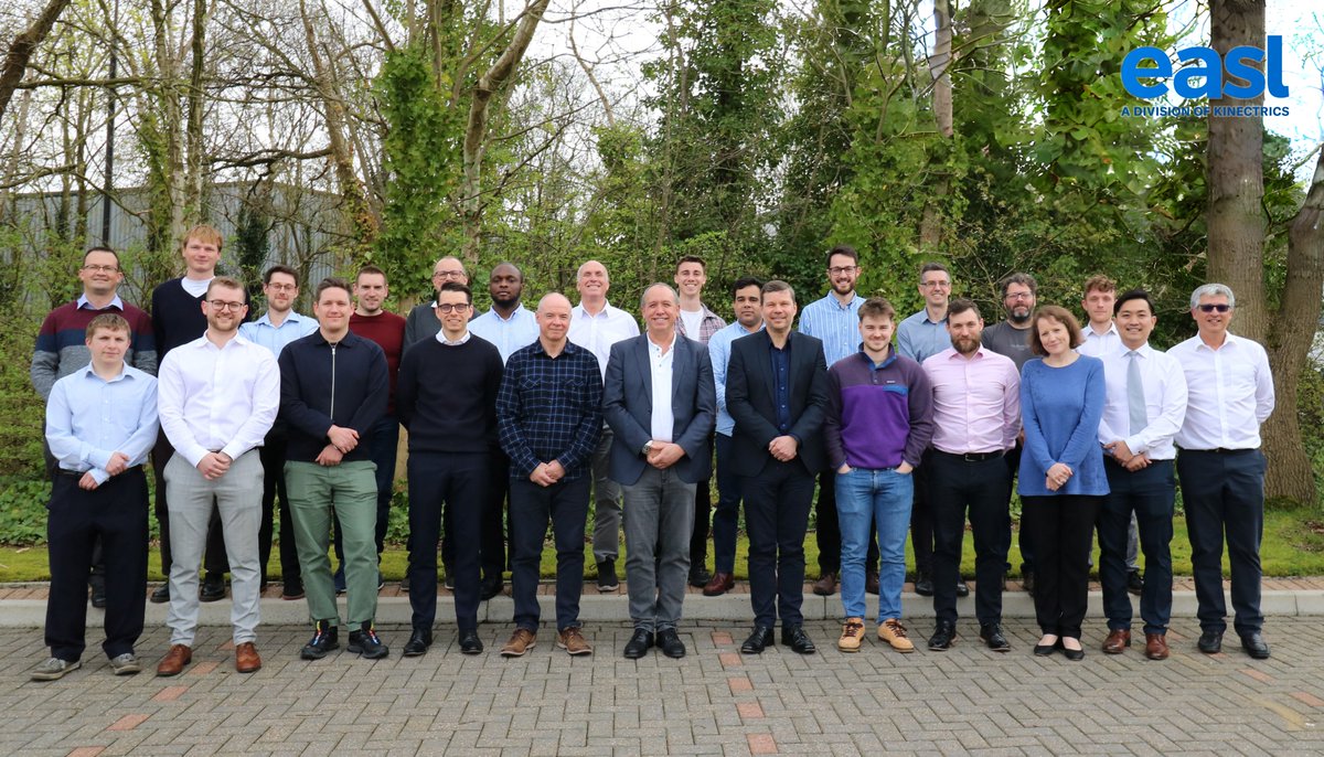 easlstress's tweet photo. Celebrating 36 Years of EASL, A Division of Kinectrics!🌟EASL was incorporated on June 10, 1988, and since then we've been continuously supporting the civil nuclear sector. Thanks to the EASL family and its clients for supporting our success over the years! 
#nuclear #cleanenergy https://t.co/M6HSQL9KBF