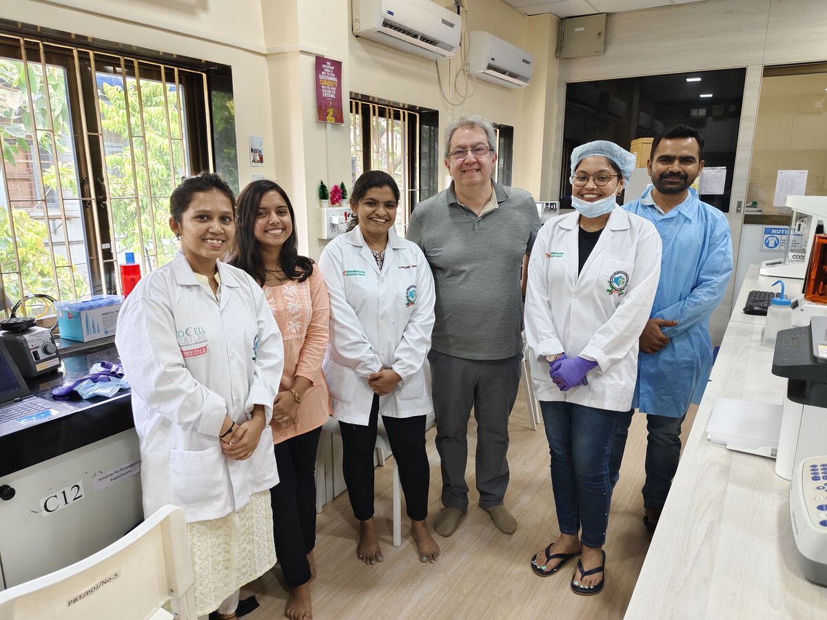 Lab #visit ~ Vijay Alreja, Rahul Alreja &amp; Roger Hajjar of <a href="/VJGroupInc/">VJ Group</a> at our research facilities. We look forward to potential collaborations in the future, with the aim of driving forward impactful innovations in healthcare and biotechnology! <a href="/RatneshICT/">Ratnesh Jain</a>