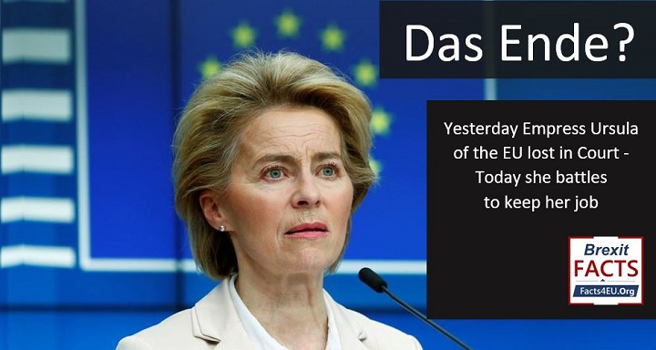 Facts4euOrg's tweet image. Yesterday Empress Ursula of the EU lost in Court - Today she battles to keep her job.
EU President snubs Starmer’s UK ‘European event’, to plead with MEPs to save her.
Your #Brexit summary is here : facts4eu.org/news/2024_jul_…
And please repost!
@martindaubney @GBNEWS