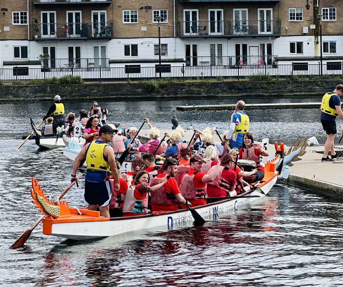 Dragon Boat Race 2024, you were epic! 🐉 150+ of our Vodafone colleagues took part in the mega #charity event, and raced in aid of our everyone.connected charity partner, The Trussell Trust! We have fun &amp; are committed to supporting our community - join us careers.vodafone.com/uk
