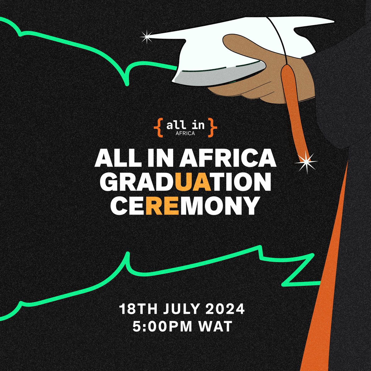 Join us today at 9:00 AM PT / 5:00 PM WAT to celebrate our graduates from the All In Africa cohort 2 program. 

Link to join the virtual ceremony: bit.ly/allinafrica-co…