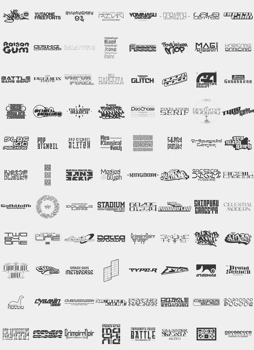 yuta_ptv's tweet image. フォロワー数が116000人を突破しました！7月中に120000人に到達したら、過去に制作した150種類のフォントを無理で一括ダウンロード可能にします！ゆうたONEをフォローしてれば商用利用もＯＫ！

というわけで皆様、宣伝お願いします！海外勢は母国語で宣伝してくれると嬉しいよ！！