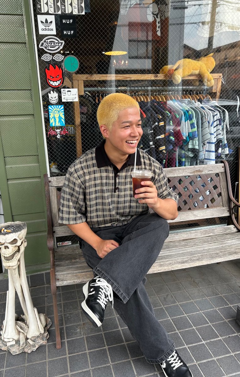 rotty47's tweet photo. 金髪坊主になりました

#金髪坊主 #坊主 #barbershop
#古着 https://t.co/0zpuxZ4J1y