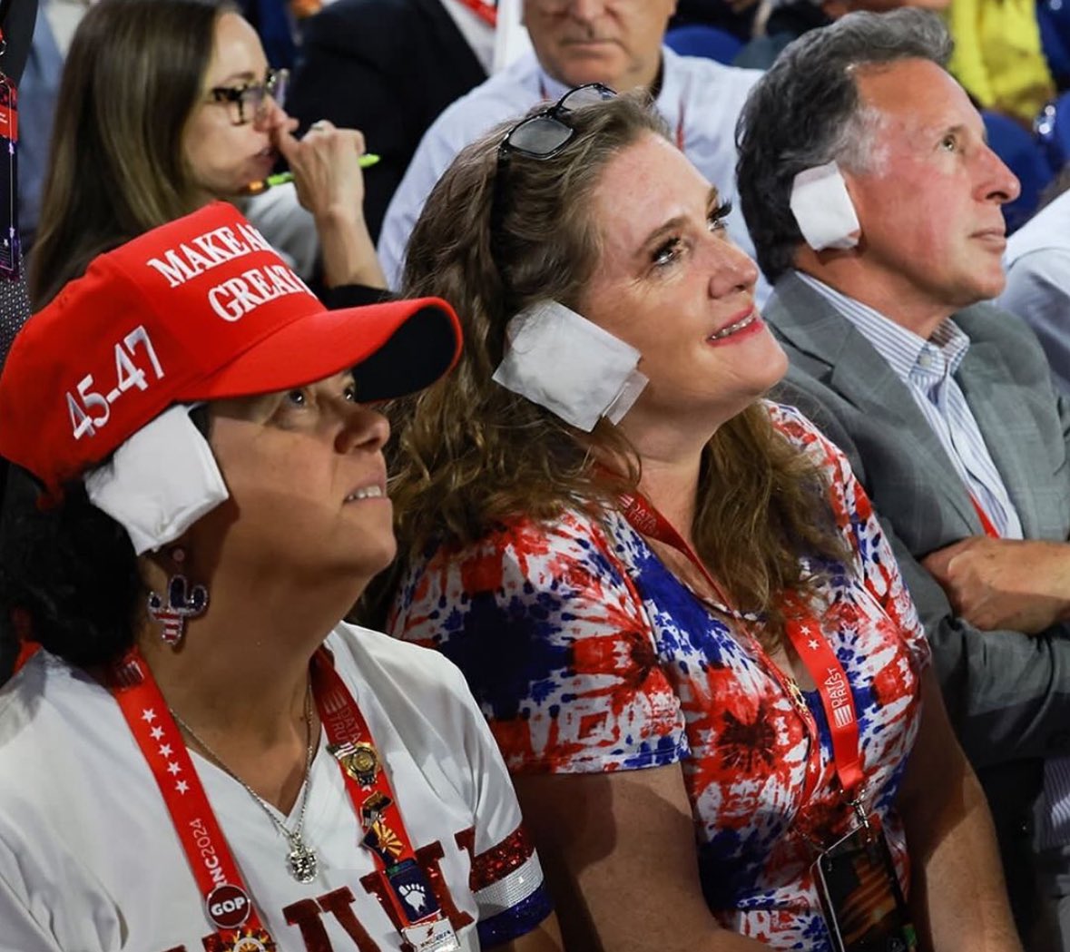 Notice how they don’t wear tiny little backpacks to commemorate all the  children murdered in schools because you can buy an AK37 at the supermarket.