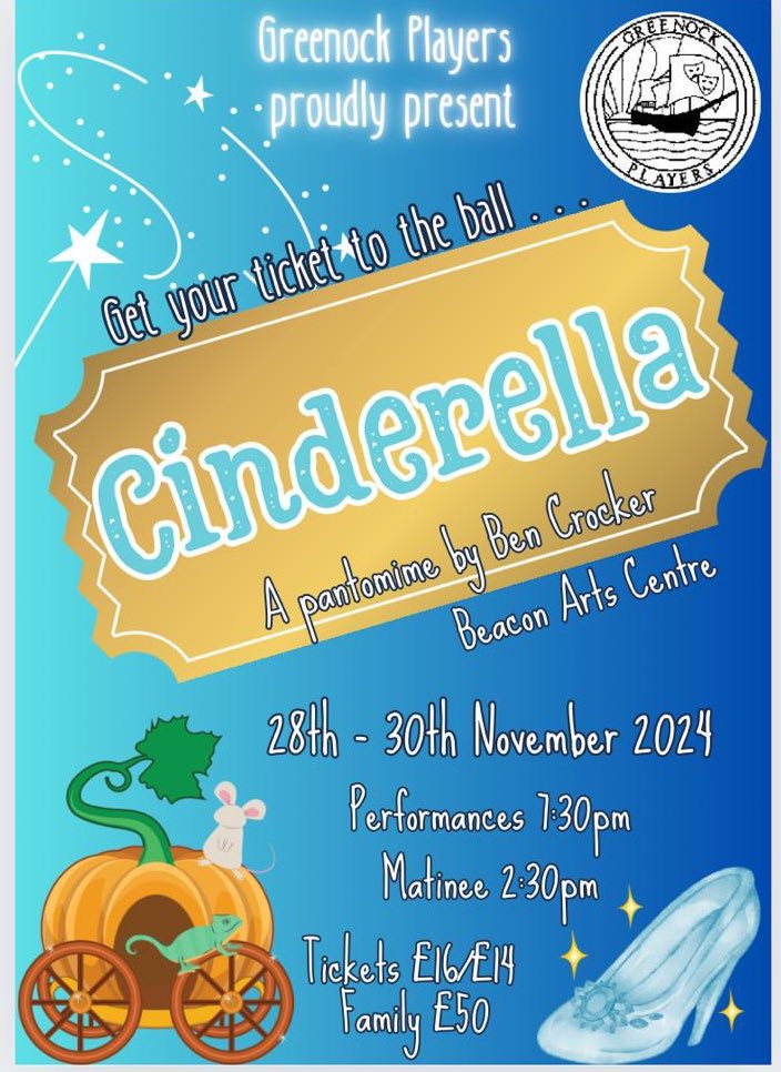 Greenock Players🎭 (@grnkplayers) on Twitter photo What an exciting 6months ahead🎭🤩 Join us at <a href="/thebeaconarts/">Beacon Arts Centre</a> as we take you on a tour of the decades then bring you our annual pantomime✨ #80s #90s #Pantomime What an exciting 6months ahead🎭🤩 Join us at <a href="/thebeaconarts/">Beacon Arts Centre</a> as we take you on a tour of the decades then bring you our annual pantomime✨ #80s #90s #Pantomime