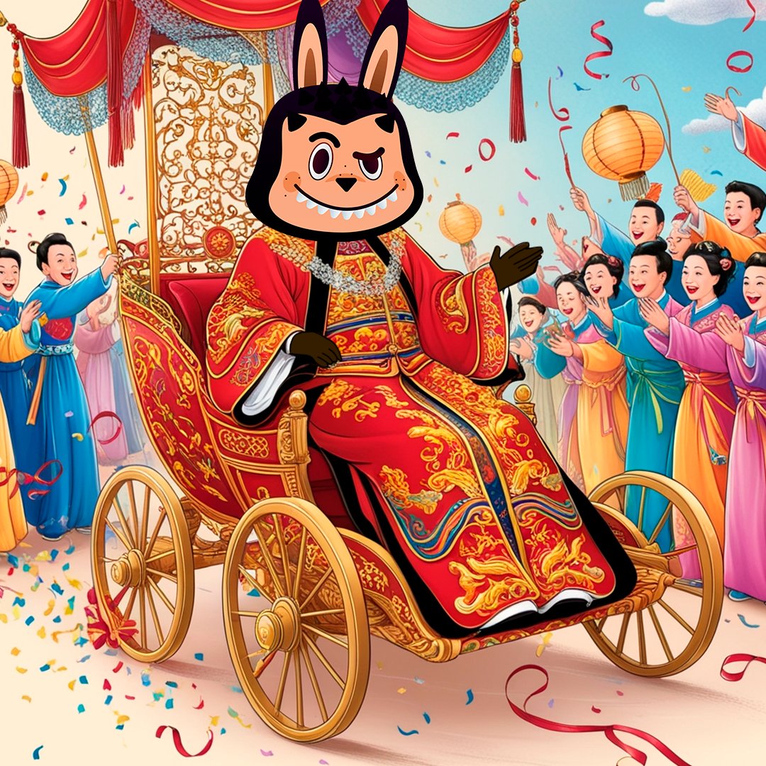 Labubu_sol's tweet image. China, are you ready for my triumphant arrival??