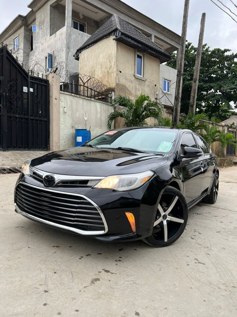MaziBillions's tweet image. Todays deal ‼️‼️

2017 tokumbo Avalon XLE 

Engine ✅
Gear✅
Ac✅
Tyres✅
Location: Ojodu
Price :19.5m (negotiable)

Pls retweet 🙏🏻