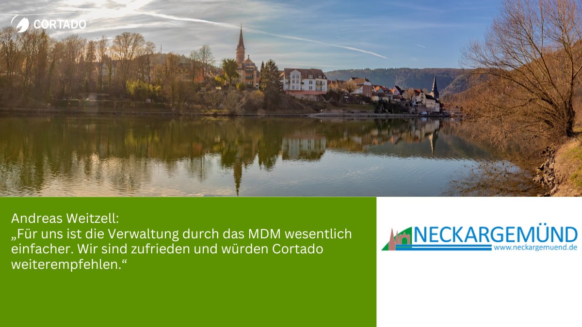 CortadoDe's tweet photo. 🏛️📱Die Stadt Neckargemünd nutzt Cortado MDM zur sicheren Verwaltung ihrer mobilen Geräte! Lesen Sie, wie die Stadt mit dem mobilen Arbeiten ihre Prozesse verbessert. 🚀https://t.co/znVF4GAuWZ 
#MDM #ÖffentlicheVerwaltung #Cortado https://t.co/soseYMkBuW