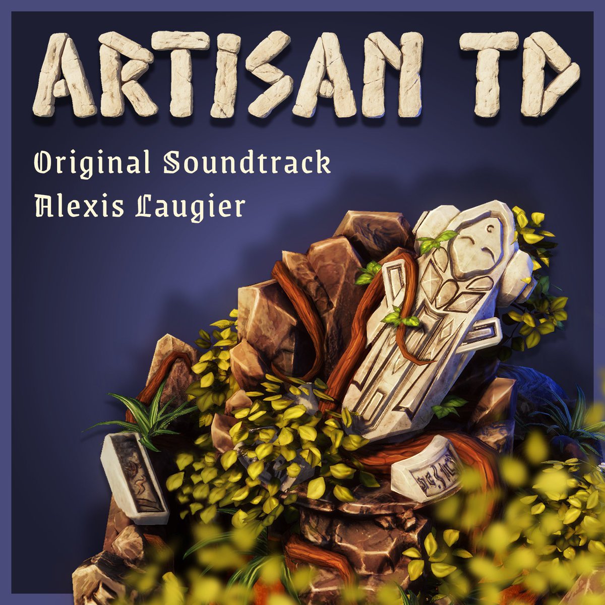 J-4 avant la sortie de Artisan TD ! 🏰

Pour patienter je vous spoil la cover de ma soundtrack qui sera également disponible sur toutes les plateformes.
👀🎶

Rdv par ici le 22/07 : linktr.ee/alexis.laugier

Merci à Nina Doulet pour l’art! 🎨
#vgm #indie 
<a href="/Unexpected_std/">Unexpected - Buy "ARTISAN TD" now on Steam!</a> <a href="/ZeratoR/">ZeratoR</a>