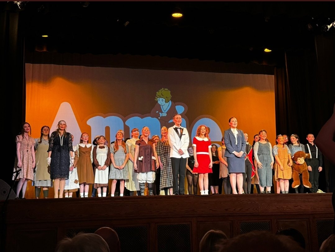 You did it!!! Well done to everyone who took part in Annie; you were amazing, and  I am so proud of you. Have an amazing summer. You deserve it!