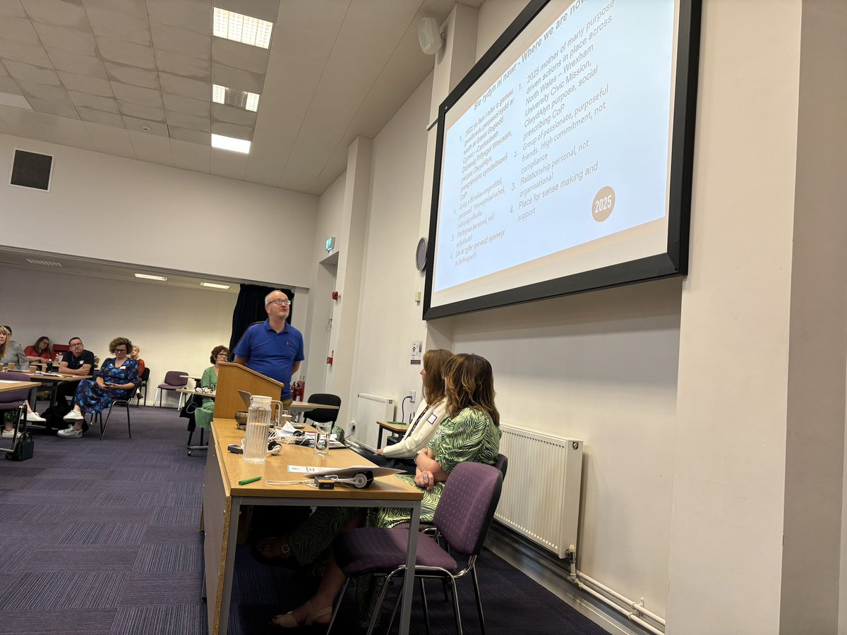 2025 Movement (@2025movement) on Twitter photo Next at our annual conference, 2025’s new Chair @ninaruddle of <a href="/WrexhamUni/">Wrexham University</a> and outgoing chair <a href="/ClareBudden/">Clare Budden</a> of @clwydalyn reflect together around where we are now in our work to tackle avoidable health inequalities and how we can develop our work and approach in the future Next at our annual conference, 2025’s new Chair @ninaruddle of <a href="/WrexhamUni/">Wrexham University</a> and outgoing chair <a href="/ClareBudden/">Clare Budden</a> of @clwydalyn reflect together around where we are now in our work to tackle avoidable health inequalities and how we can develop our work and approach in the future